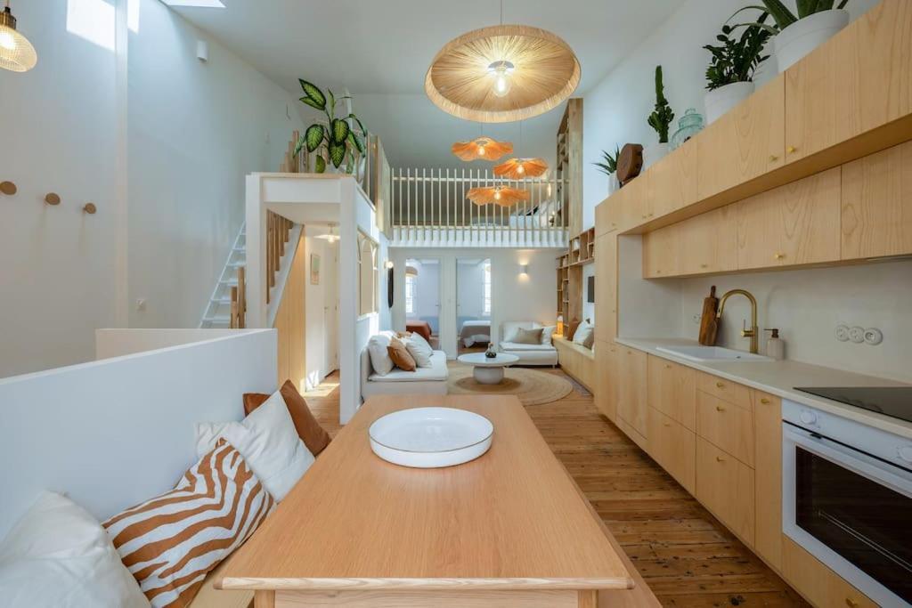 Ღ Mezzanine • T4 Spacieux, Lumineux Et Cosy La Rochelle  Dış mekan fotoğraf