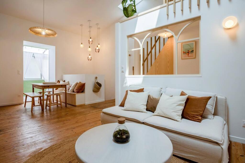 Ღ Mezzanine • T4 Spacieux, Lumineux Et Cosy La Rochelle  Dış mekan fotoğraf