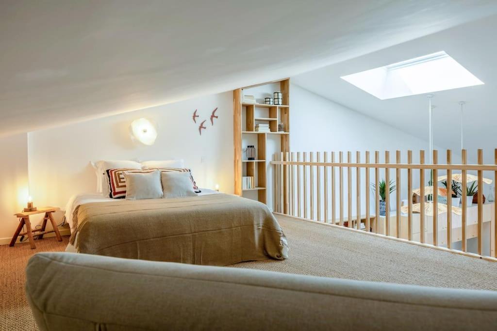 Ღ Mezzanine • T4 Spacieux, Lumineux Et Cosy La Rochelle  Dış mekan fotoğraf